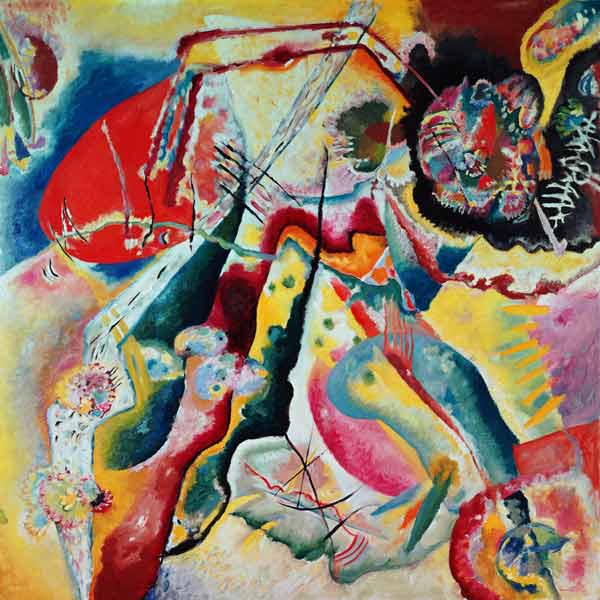 Red Spot de Wassily Kandinsky