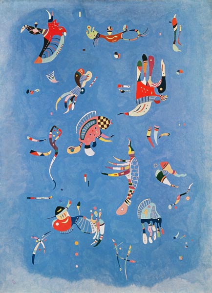 Sky blue. de Wassily Kandinsky