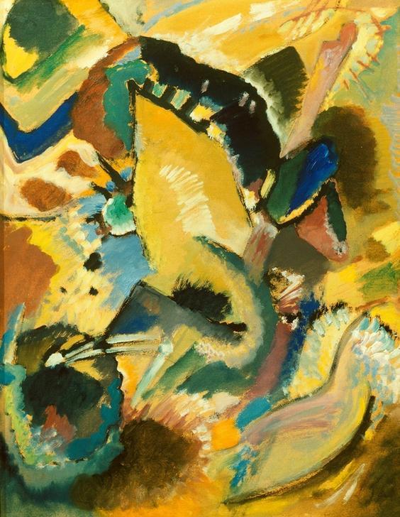 Study for Panel for Edwin.. de Wassily Kandinsky