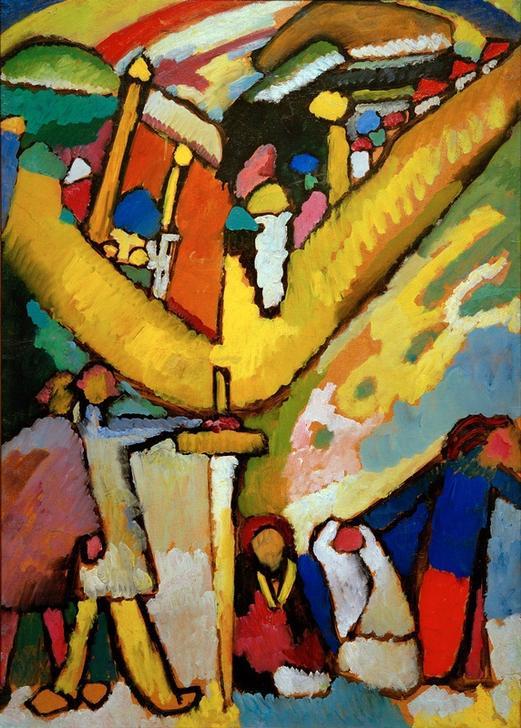 Study for Improvisation 8 de Wassily Kandinsky