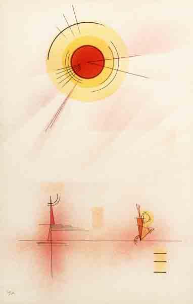 Rayos - Wassily Kandinsky