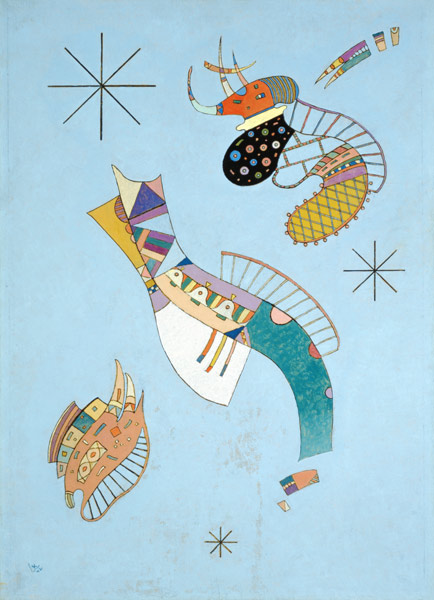 Three stars de Wassily Kandinsky