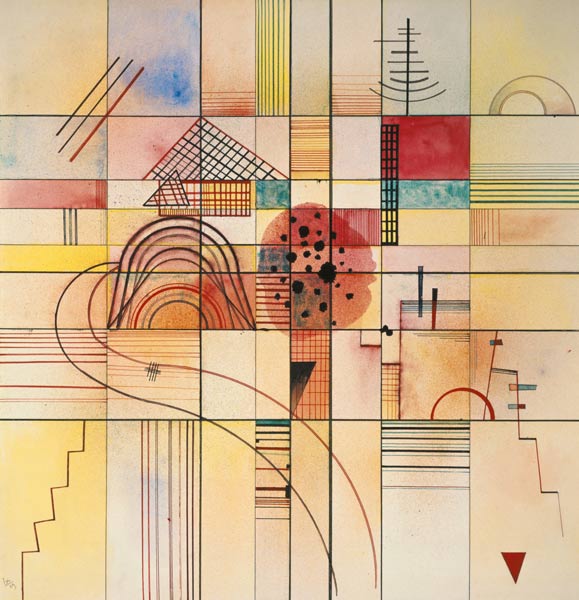 Varied rectangles de Wassily Kandinsky