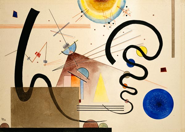 Zwei Bewegungen de Wassily Kandinsky