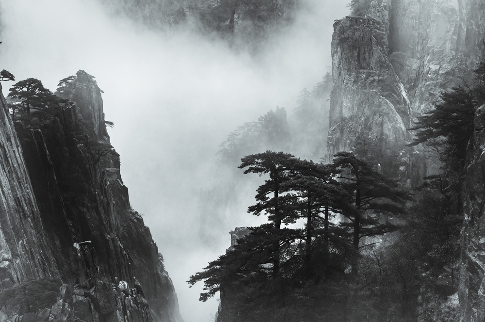 Misty mountains de Wei (David) Dai