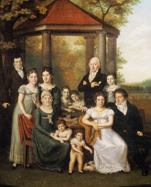 The family Barxel in Constance. de Wendelin Mosbrugger