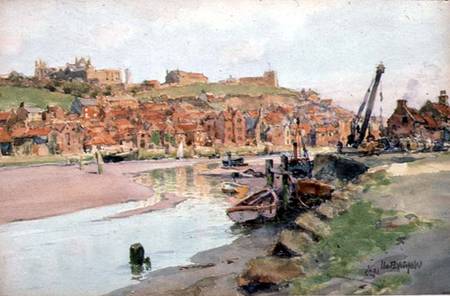 Rosy Evening, Whitby de Wilfred Williams Ball