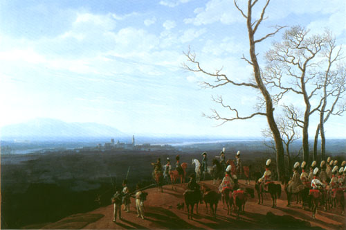 Siege of Kosel de Wilhelm Alexander Wolfgang von Kobell