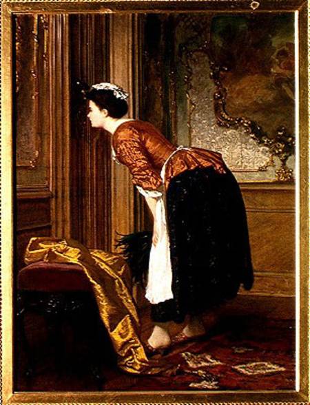 The Curious Maid de Wilhelm Amberg