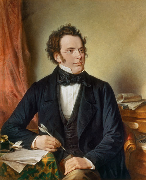 Franz Peter Schubert (1797-1828) de Wilhelm August Rieder