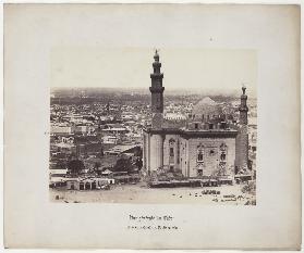 Cairo: General view of Cairo from the Citadel, left side, N. 8