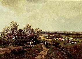 Meeting in the country de Wilhelm Lommen