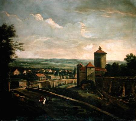 View of Nuremberg, Summer de Wilhelm von Bemmel