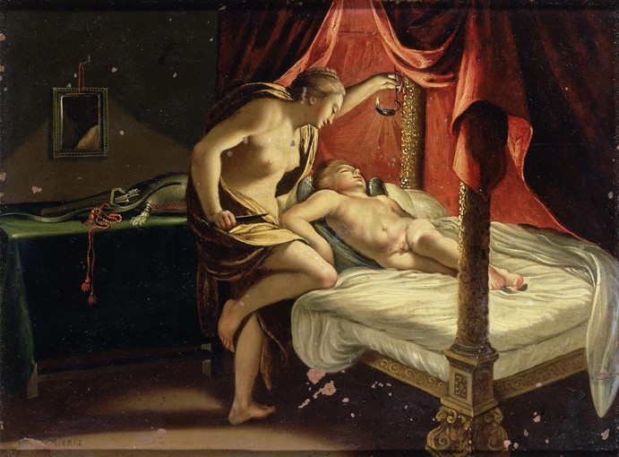 Cupid and Psyche de Willem van Mieris