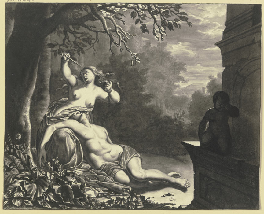 Pyramus and Thisbe de Willem van Mieris
