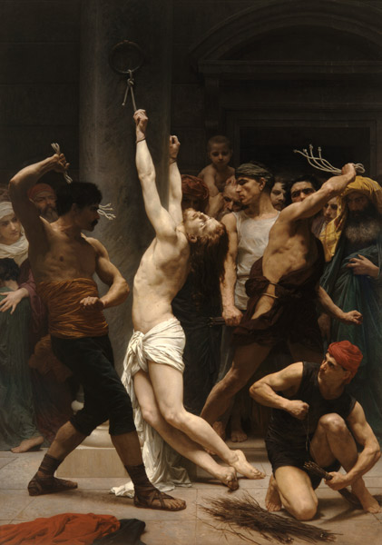 The Flagellation of Christ de William Adolphe Bouguereau