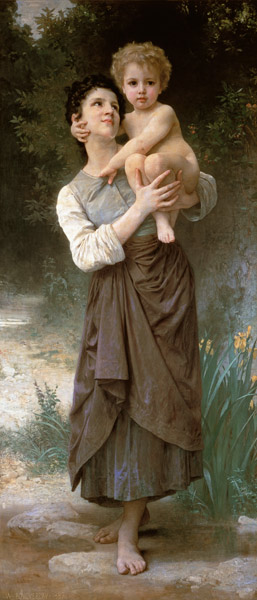 Mother and Child de William Adolphe Bouguereau