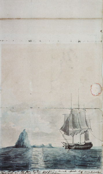 A Seascape, (sketch design, one of two) de William Anderson