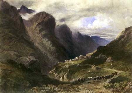 The Pass of Glencoe de William Bennett
