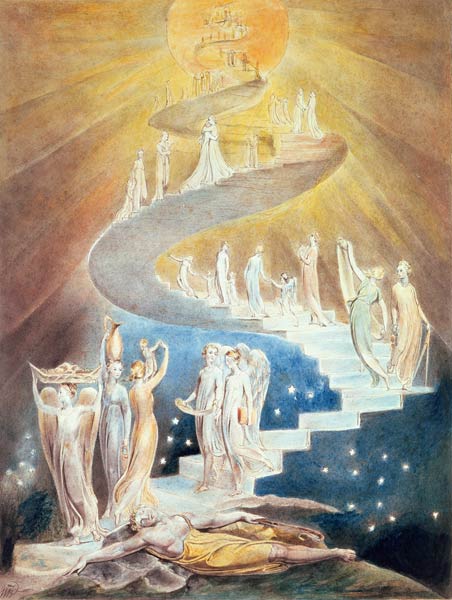 La escalera de Jacobo de William Blake