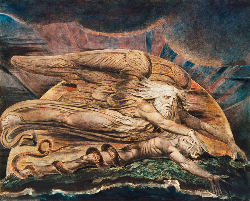 Die Erschaffung des Adam de William Blake
