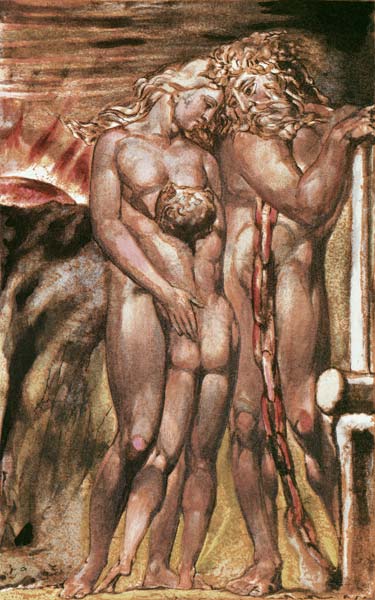 Enitharmon, Orc and Los de William Blake