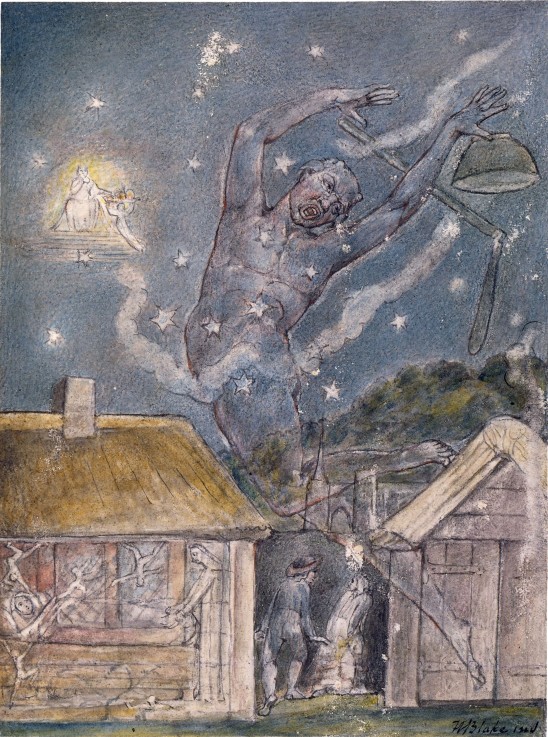 The Goblin (from John Milton's L'Allegro and Il Penseroso) de William Blake