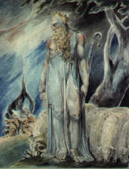 Moses and the Burning Bush de William Blake