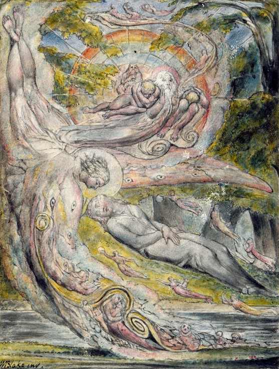 Mysterious Dream (from John Milton's L'Allegro and Il Penseroso) de William Blake