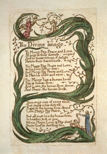 La imagen divina, de Canciones de Inocencia de William Blake