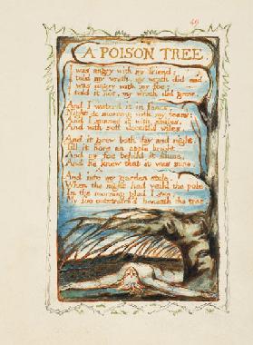 A Poison Tree. Songs of Innocence and of Experience