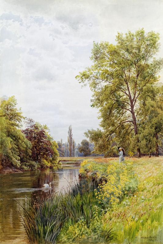 The Thames at Purley de William Bradley