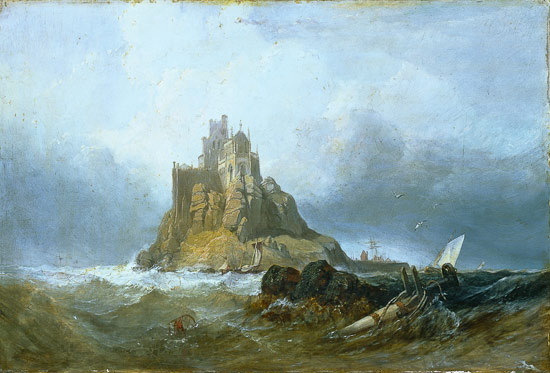 St. Michael's Mount, Cornwall de William Clarkson Stanfield