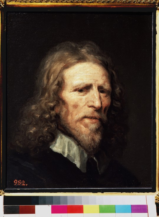 Portrait of Abraham van der Doort de William Dobson