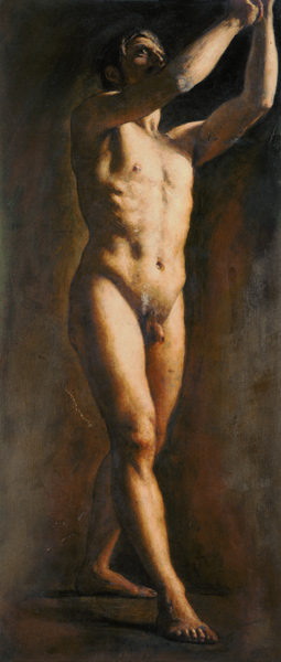 Life study of the Male Figure de William Edward Frost