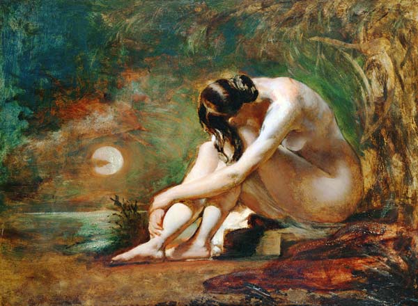 Moonlit Nude de William Etty