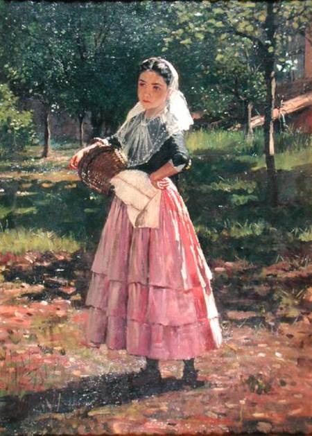 The Spanish Girl de William Ewart Lockhart