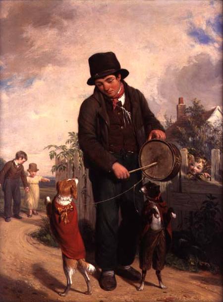 The Strolling Player de William Frederick Witherington