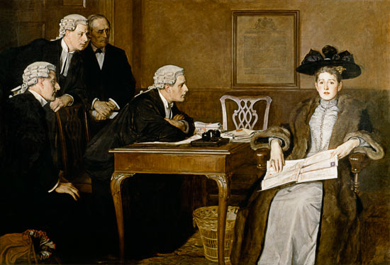 Defendant and Counsel de William Frederick Yeames