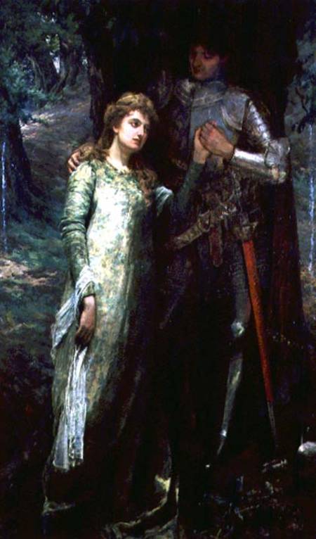 A knight and his lady de William G. Mackenzie