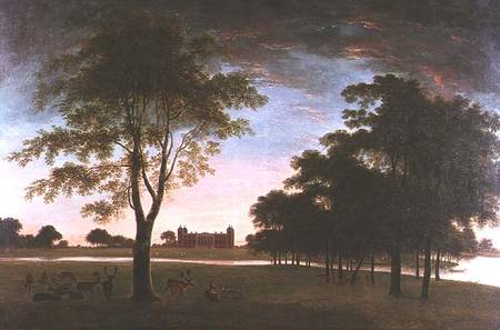 Osterley House and Park at Evening de William Hannan