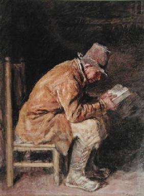 Study of a Countryman Reading