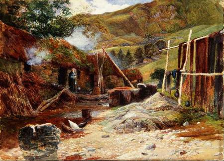 Drying Nets de William Henry Millais