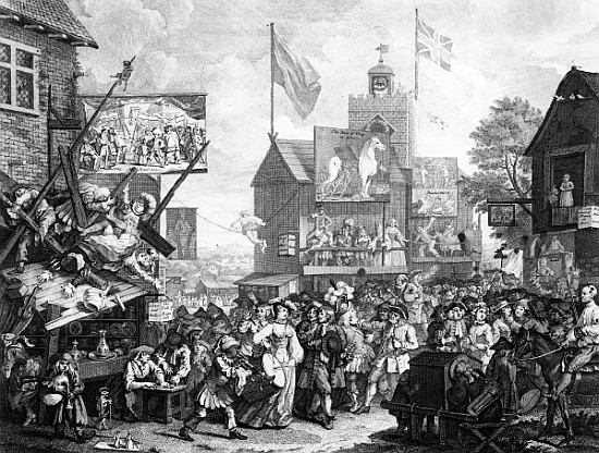 Southwark Fair de William Hogarth