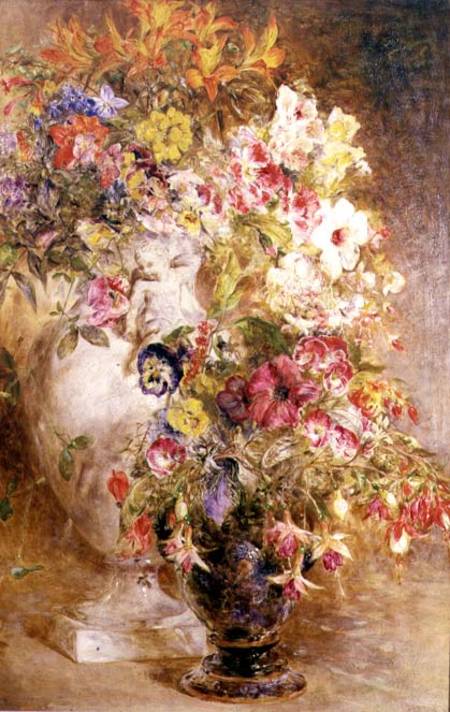 A Profusion of Flowers de William Huggins