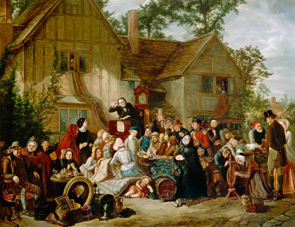 An auction on the village de William MacDuff