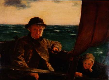 Father is at the Helm de William McTaggart