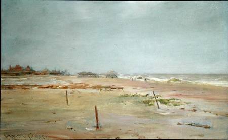 Beach Scene de William Merrit Chase