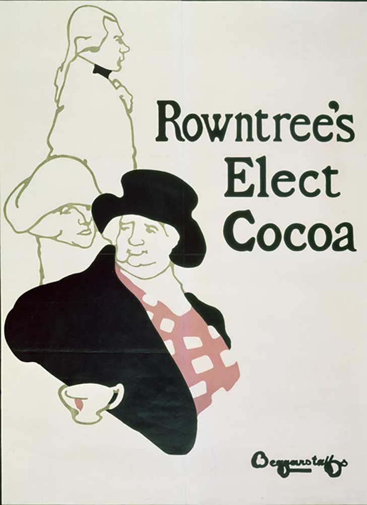 Poster Advertising Rowntrees Elect Cocoa, 1895 de William Nicholson