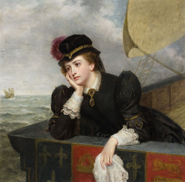Mary Stuart returning from France de William Powel Frith